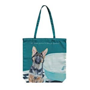 The Little Dog Laughed - Packable Bag - Alsation Promise