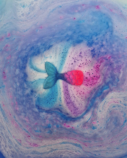 Fizz Bomb Cosmetics - Mermaid Tail Bath Bomb