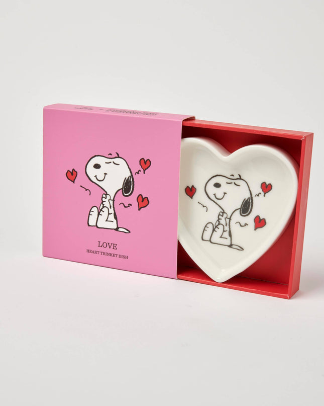 Magpie - Peanuts Heart Shaped Trinket Dish - Love