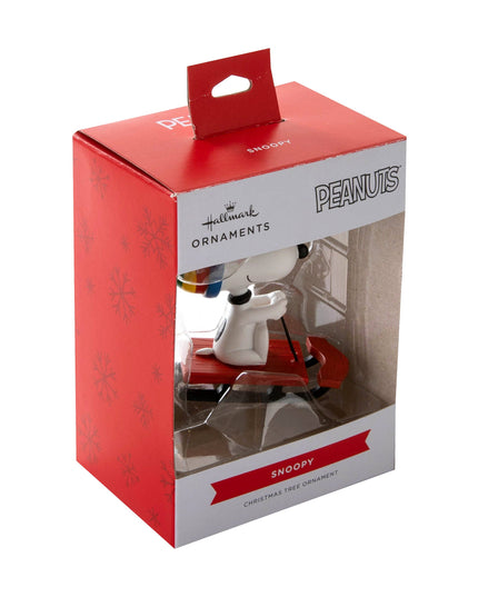 Hallmark - Collectable Peanuts™ - Snoopy On Sled Ornament