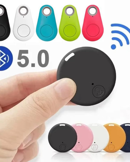 Mini GPS Locator Antilost Alarm Wallet Keychain Smart Tag Bluetooth-Compatible Tracer Keychain Dog Pet Child Tracker Key Finder