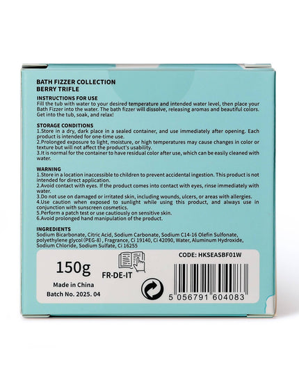 Hello Kitty - Hello Kitty Seasons Winter Bath Fizzer Berry Triffle Scent