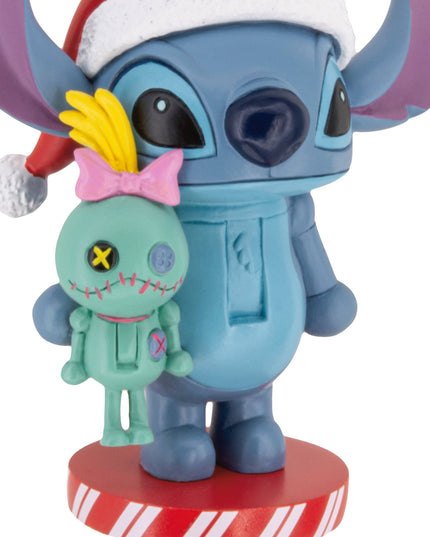 Hallmark - Nutcracker Ornament - Disney Lilo & Stitch, Stitch & Scrump