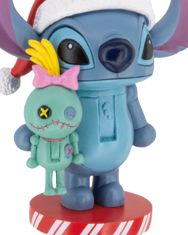 Hallmark - Nutcracker Ornament - Disney Lilo & Stitch, Stitch & Scrump