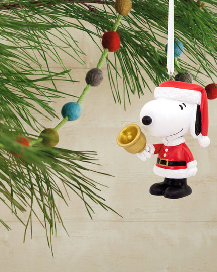 Hallmark - Collectable Peanuts™ Christmas - Santa Snoopy Ornament