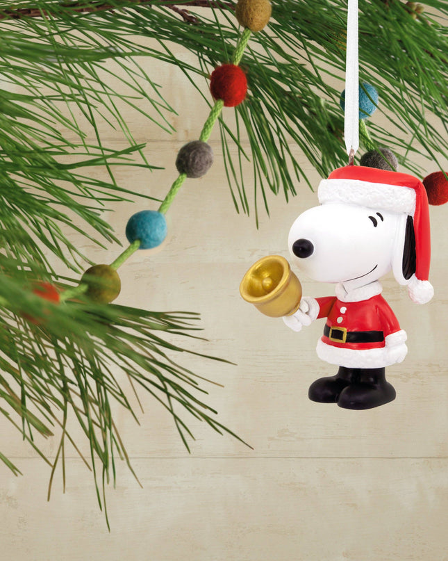 Hallmark - Collectable Peanuts™ Christmas - Santa Snoopy Ornament