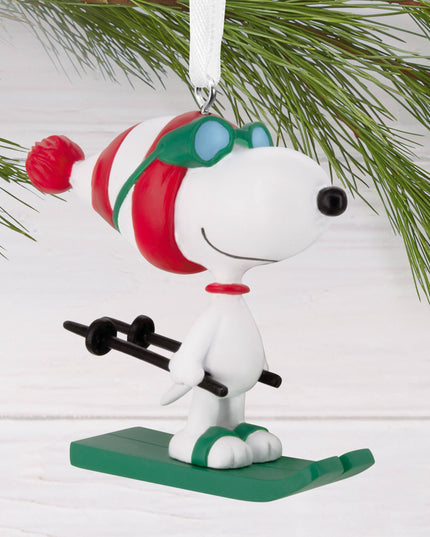 Hallmark - Collectable Peanuts™ - Snoopy Skiing Ornament