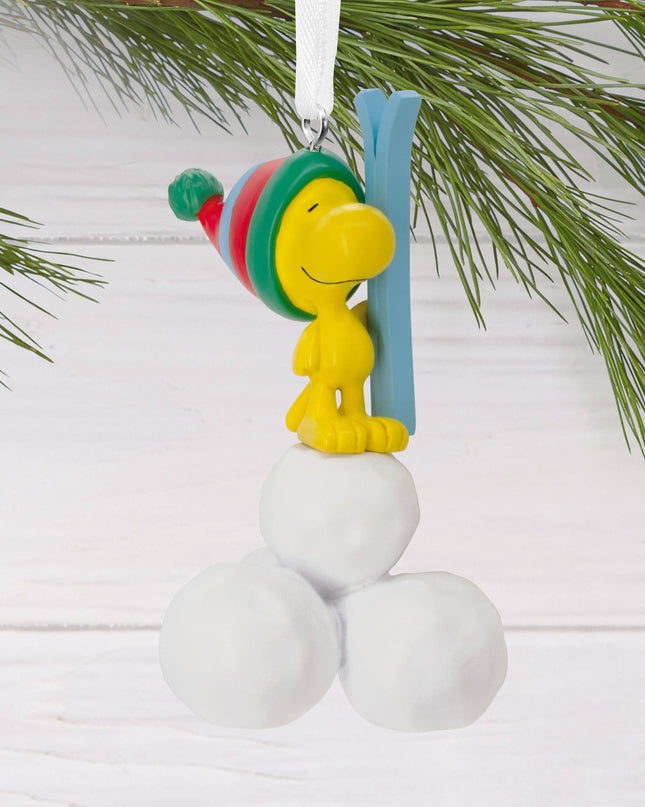 Hallmark - Peanuts™ Christmas - Woodstock With Snowballs Ornament