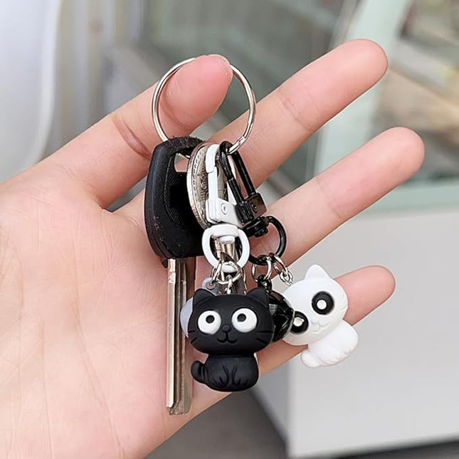 Cat Key Ring Charm Keychain