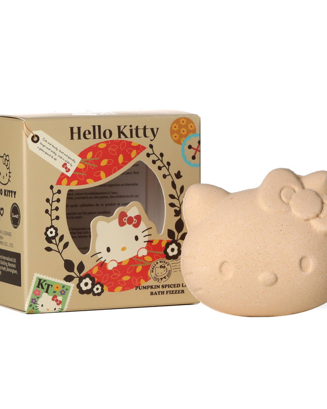Hello Kitty - Seasons Autumn Bath Fizzer Pumpkin Spiced Latte Scent