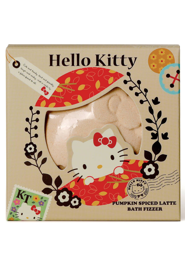 Hello Kitty - Seasons Autumn Bath Fizzer Pumpkin Spiced Latte Scent
