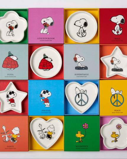 Magpie - Peanuts Flower Shaped Trinket Dish - Woodstock