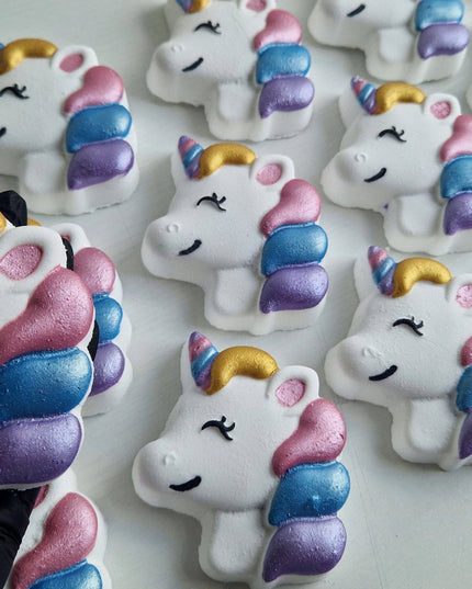 Fizz Bomb Cosmetics - Unicorn Head Bath Bomb