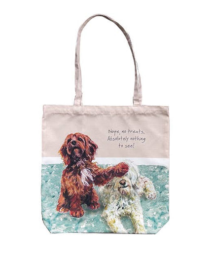 The Little Dog Laughed - Cockapoos Packable Bag | Nothing to See