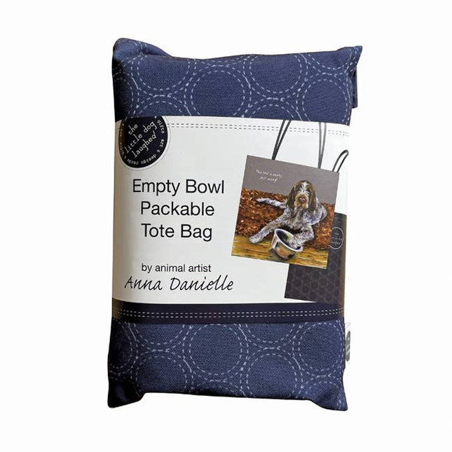 The Little Dog Laughed - Italian Spinone Packable Bag | Empty Bowl