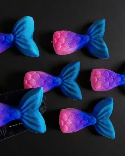 Fizz Bomb Cosmetics - Mermaid Tail Bath Bomb