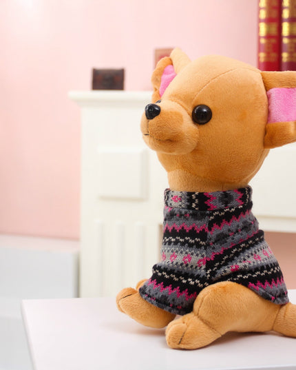 Adorable Plush Dog Doll Toy-4