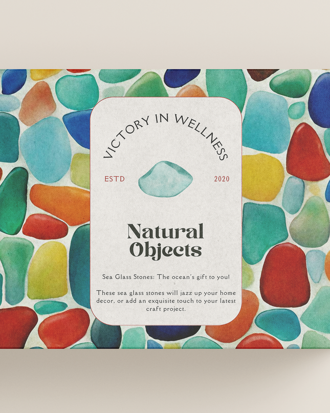 Raw Sea Glass, Natural, Authentic Sea Glass for DIY Crafts, Home Decor and Jewelry Making | by Victory In Wellness-0