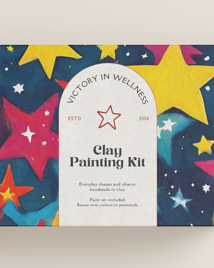 Cute aesthetic collection, Star Dish, Craft Kit, Trinket Dish, Paint Kit, Retro Craft Kit-0