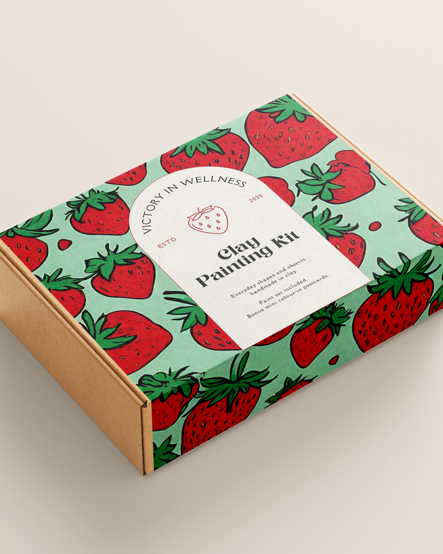 Victory in Wellness starter kit, Strawberry Fruit Paint Kit-1