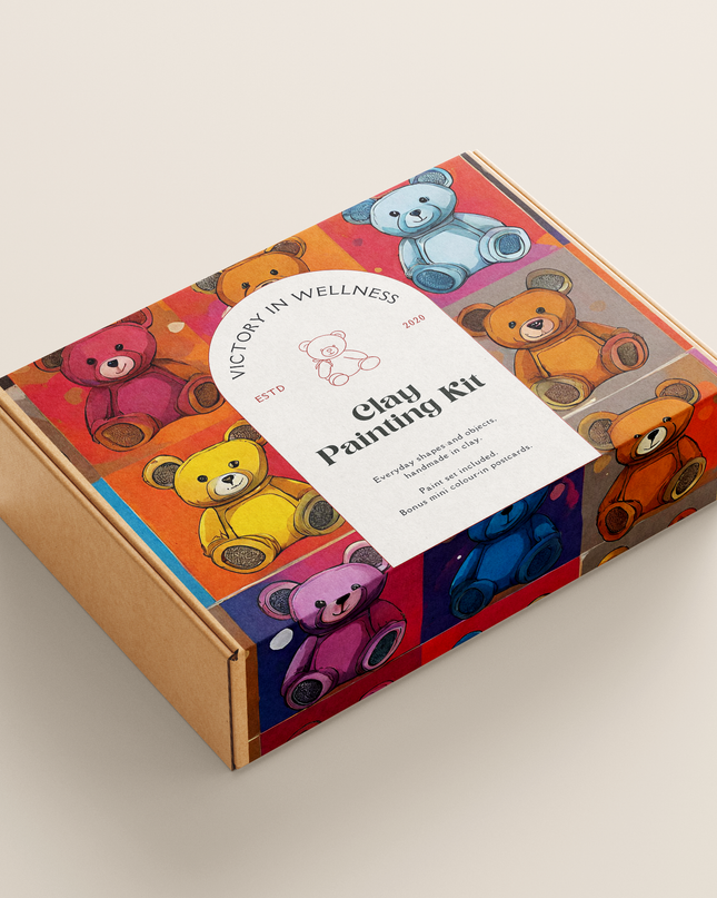 Teddy Paint By Numbers Kit, Teddy Bear Art, DIY Acrylic Painting Activity, Great Gift Idea | by Victory In Wellness-1