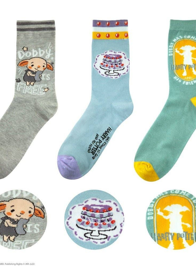 Wizard Alliance - Socks Set of 3 - Dobby