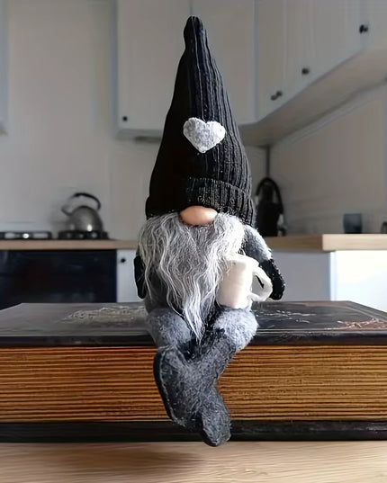 Coffee Gnome Dolls Plush Knitted Love Faceless Doll Christmas Farmhouse Kitchen Coffee Bar Decorations Coffee Lover Gifts