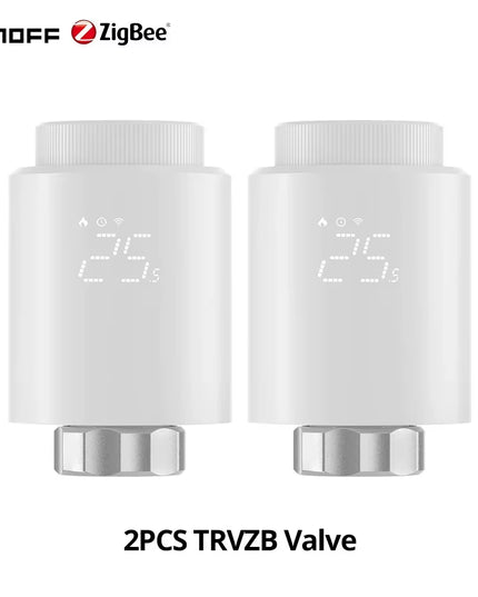 TRVZB Zigbee Thermostatic Radiator Valve Smart Home Heating Froest Protection Remote Group Control via Ewelink Alexa