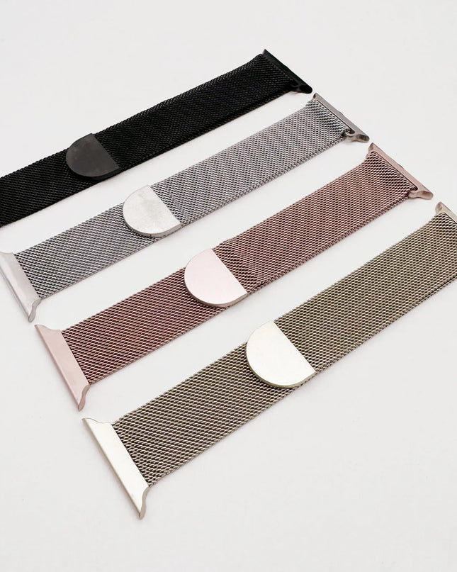 Milanese Loop for  Watch Band 44Mm 40Mm 45Mm 41Mm 38Mm 42Mm Strap 49Mm Metal Bracelet Iwatch Series 9 8 7 6 SE 5 4 Ultra 2
