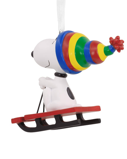 Hallmark - Collectable Peanuts™ - Snoopy On Sled Ornament