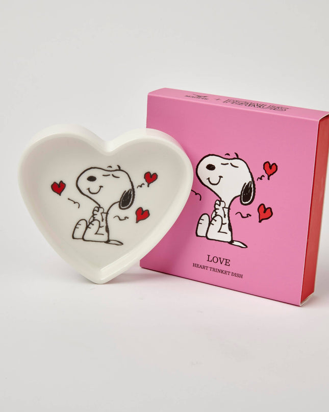 Magpie - Peanuts Heart Shaped Trinket Dish - Love
