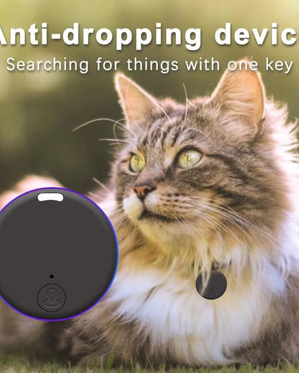 Mini GPS Locator Antilost Alarm Wallet Keychain Smart Tag Bluetooth-Compatible Tracer Keychain Dog Pet Child Tracker Key Finder
